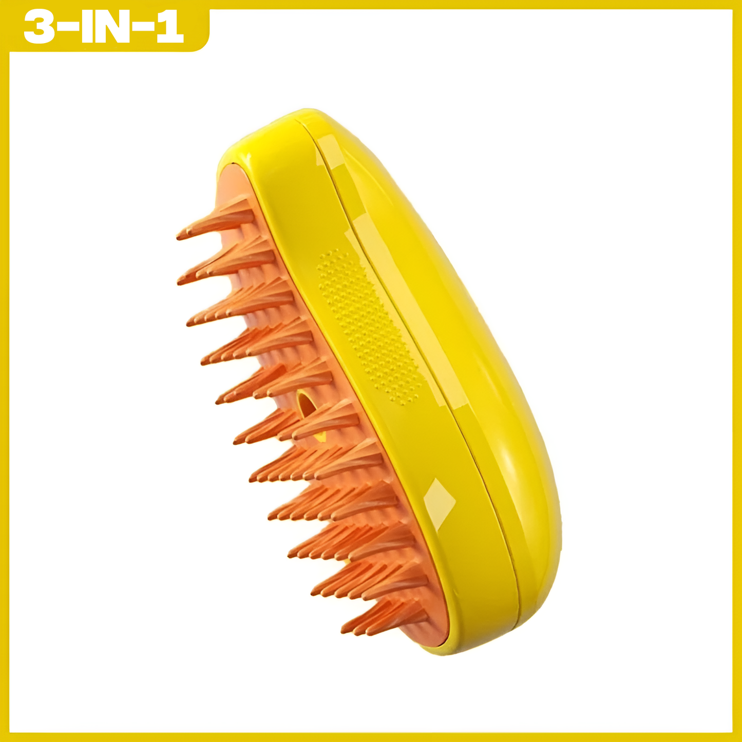 3-In-1 Pet Grooming Steam Brush