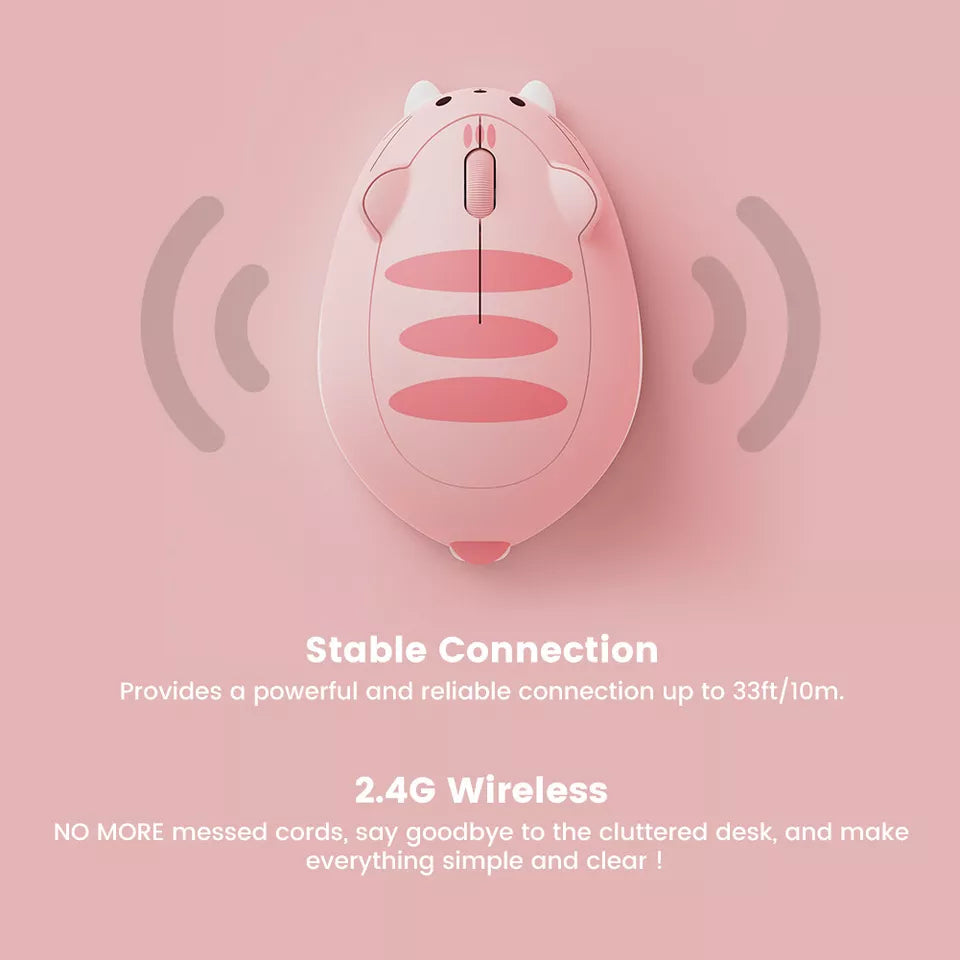 Cute Cat Wireless Mouse