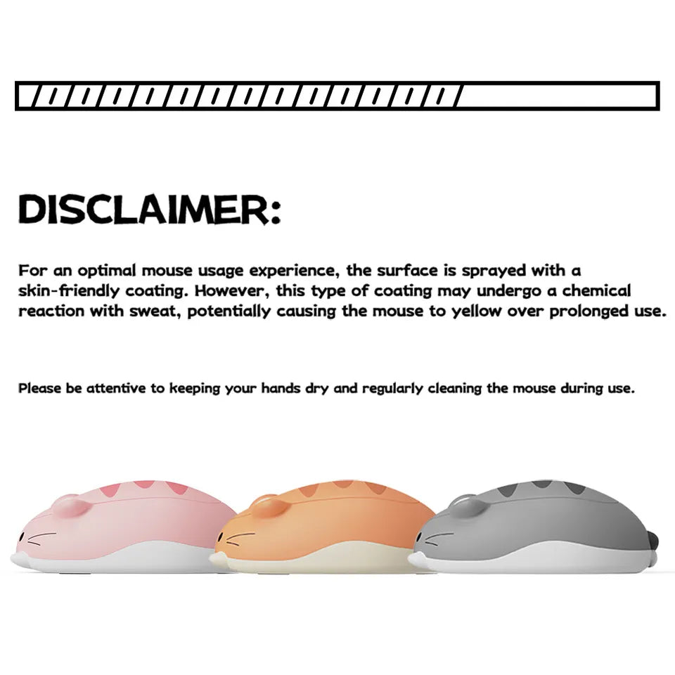 Cute Cat Wireless Mouse