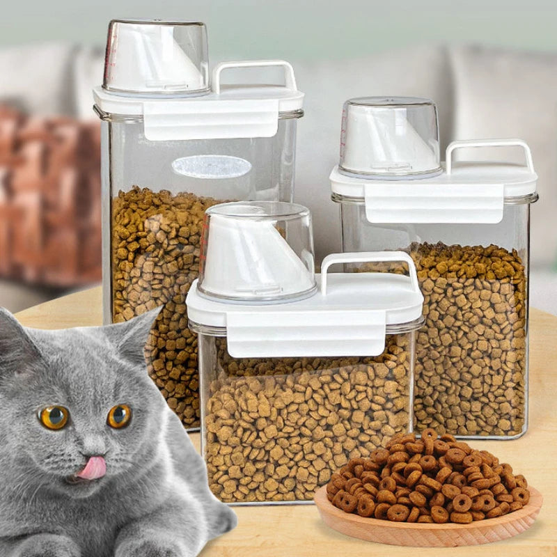 Cat Food Storage Container